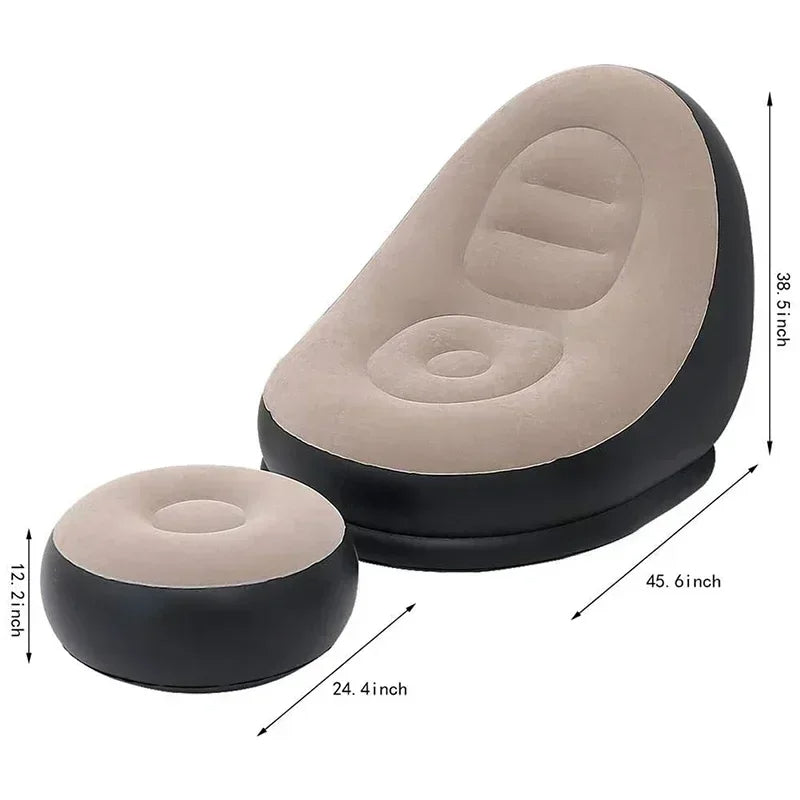 Multifunctional inflatable chair