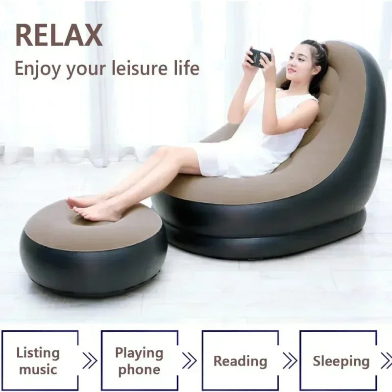 Multifunctional inflatable chair