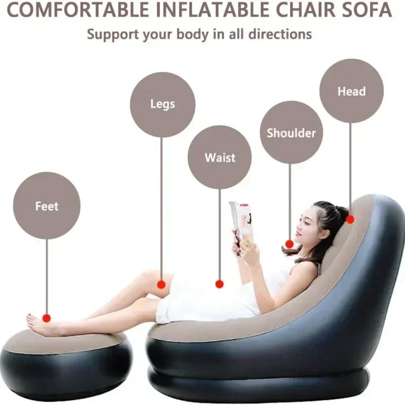 Multifunctional inflatable chair