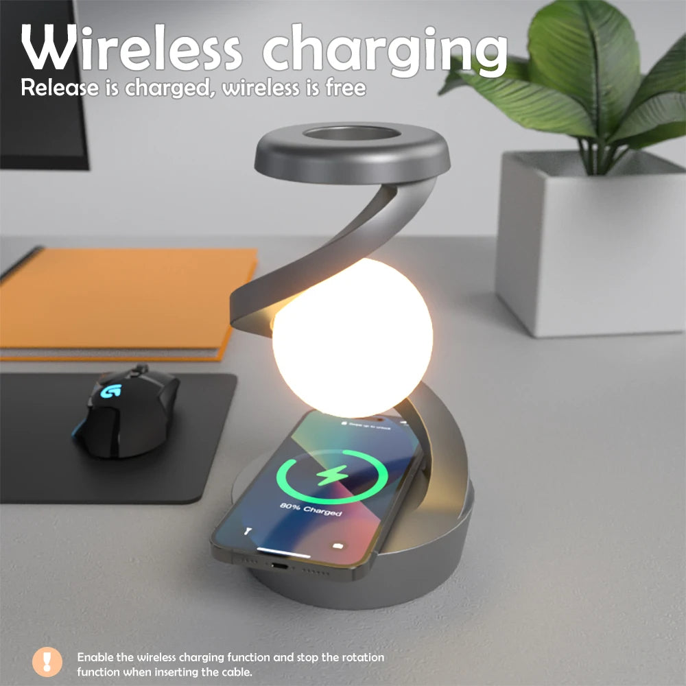 Wireless bedroom lamp