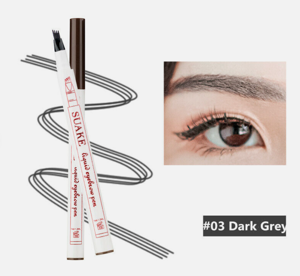 Eyebrow pencil resistant to water