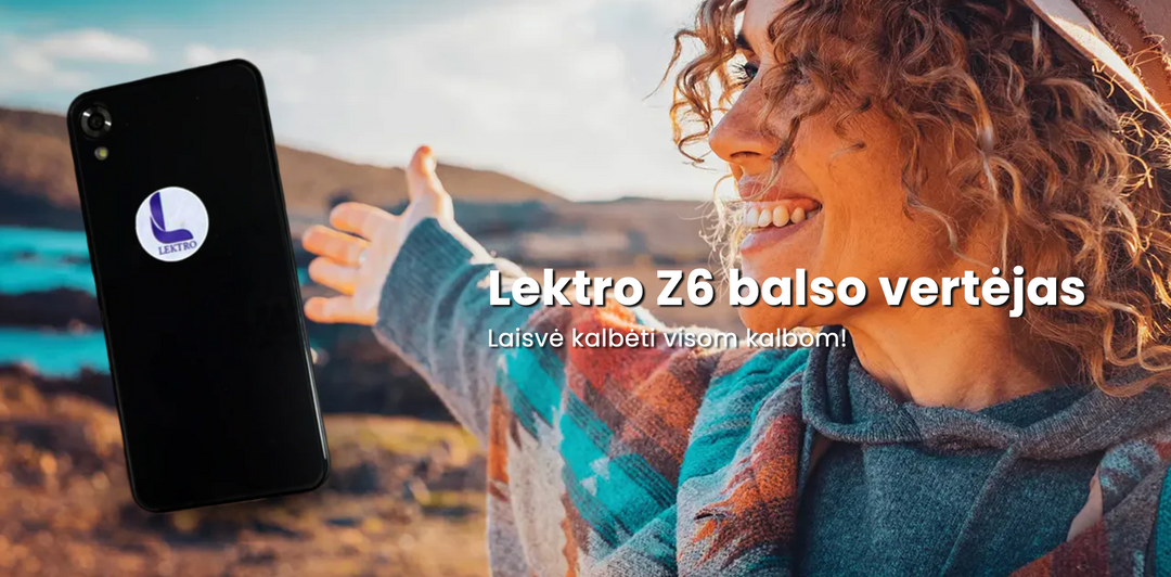 Lektro Z6 – jūsų asmeninis vertėjas kelionėms ir darbui