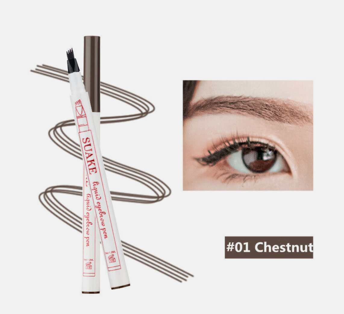 Eyebrow pencil resistant to water